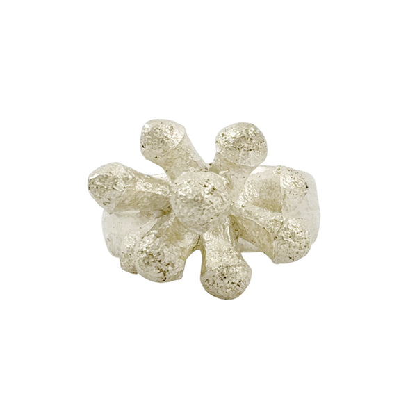 Gum Blossom Bud Silver Ring - Melinda Young