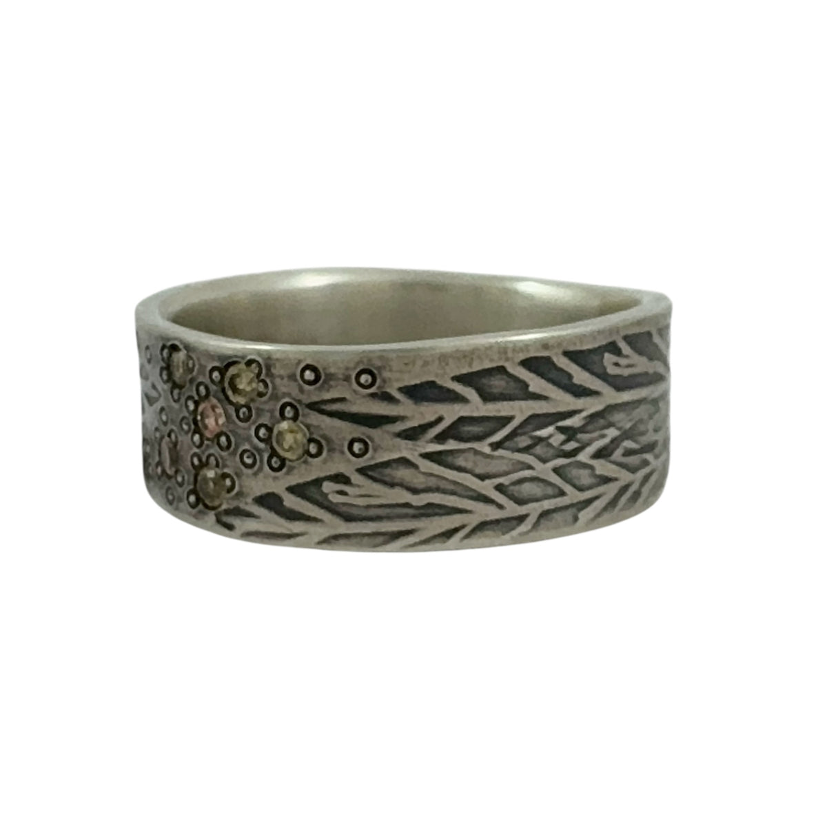 Leaf Sprinkle Ring - Robin Wells