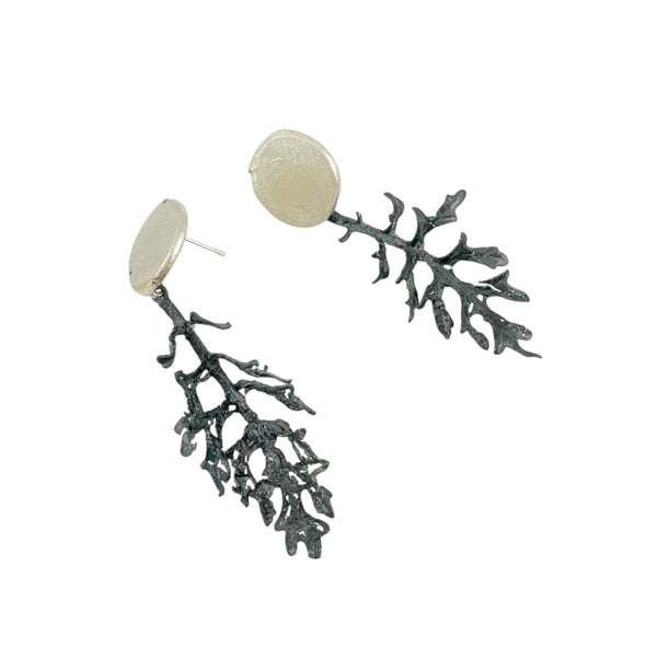 Leaf Drop Earrings - Anja Jagsch
