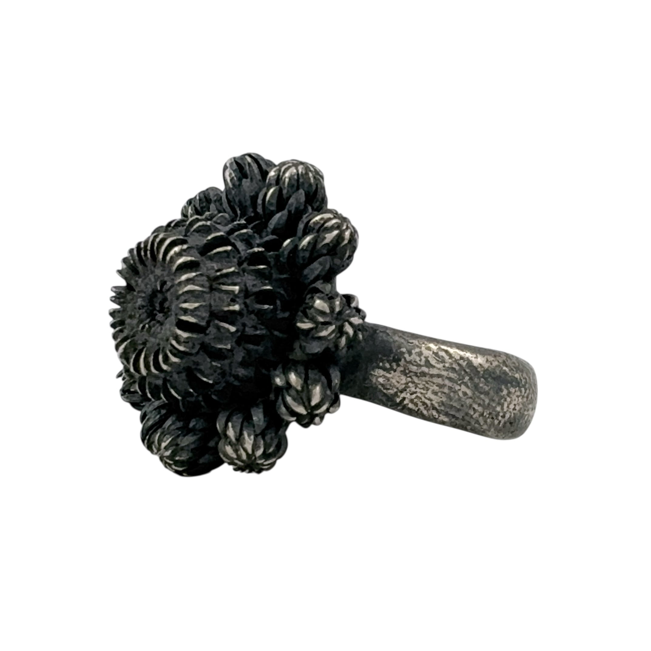 Beachcomber Oxidised Silver Ring - Melinda Young