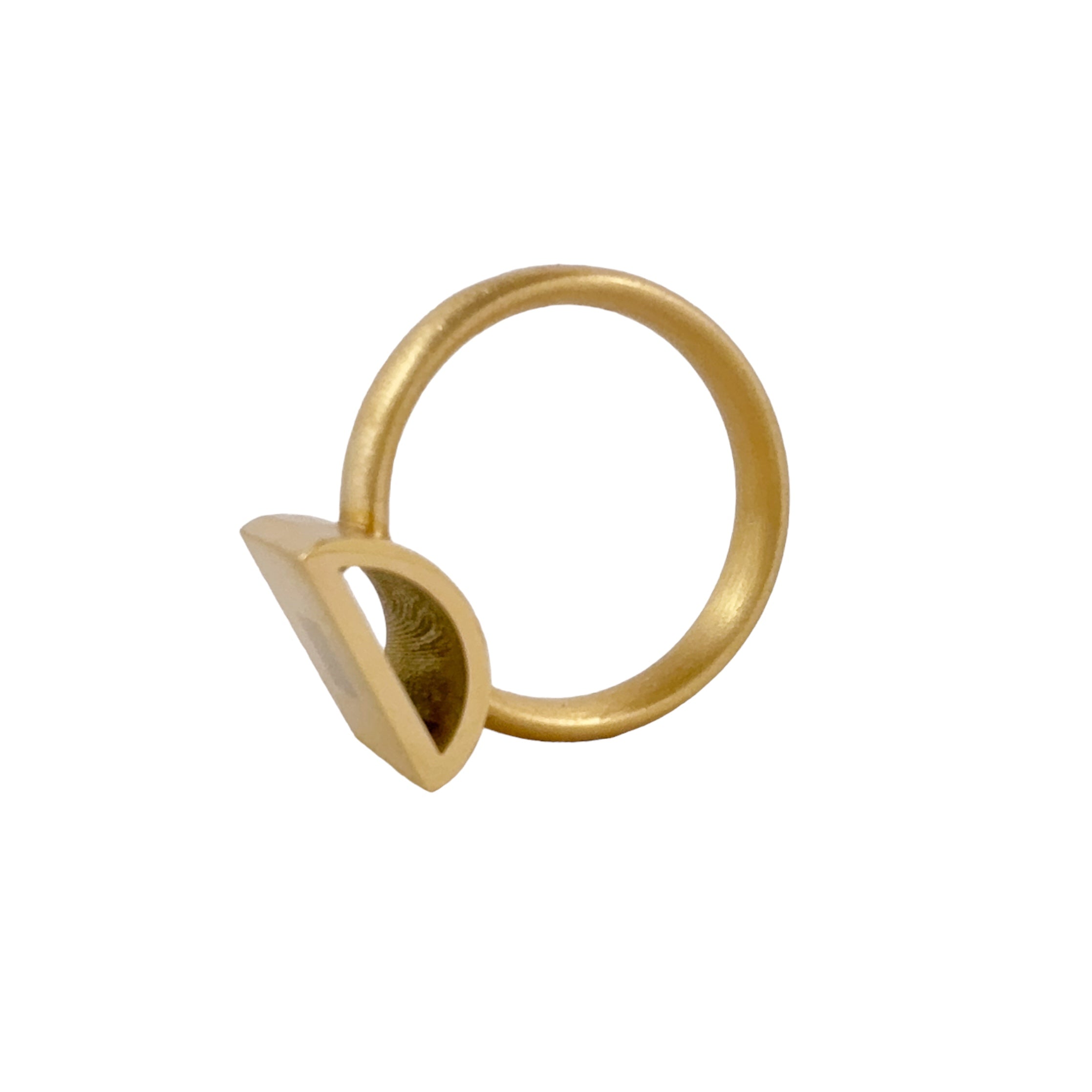 Married Metal Squares Ring - Melanie Ihnen