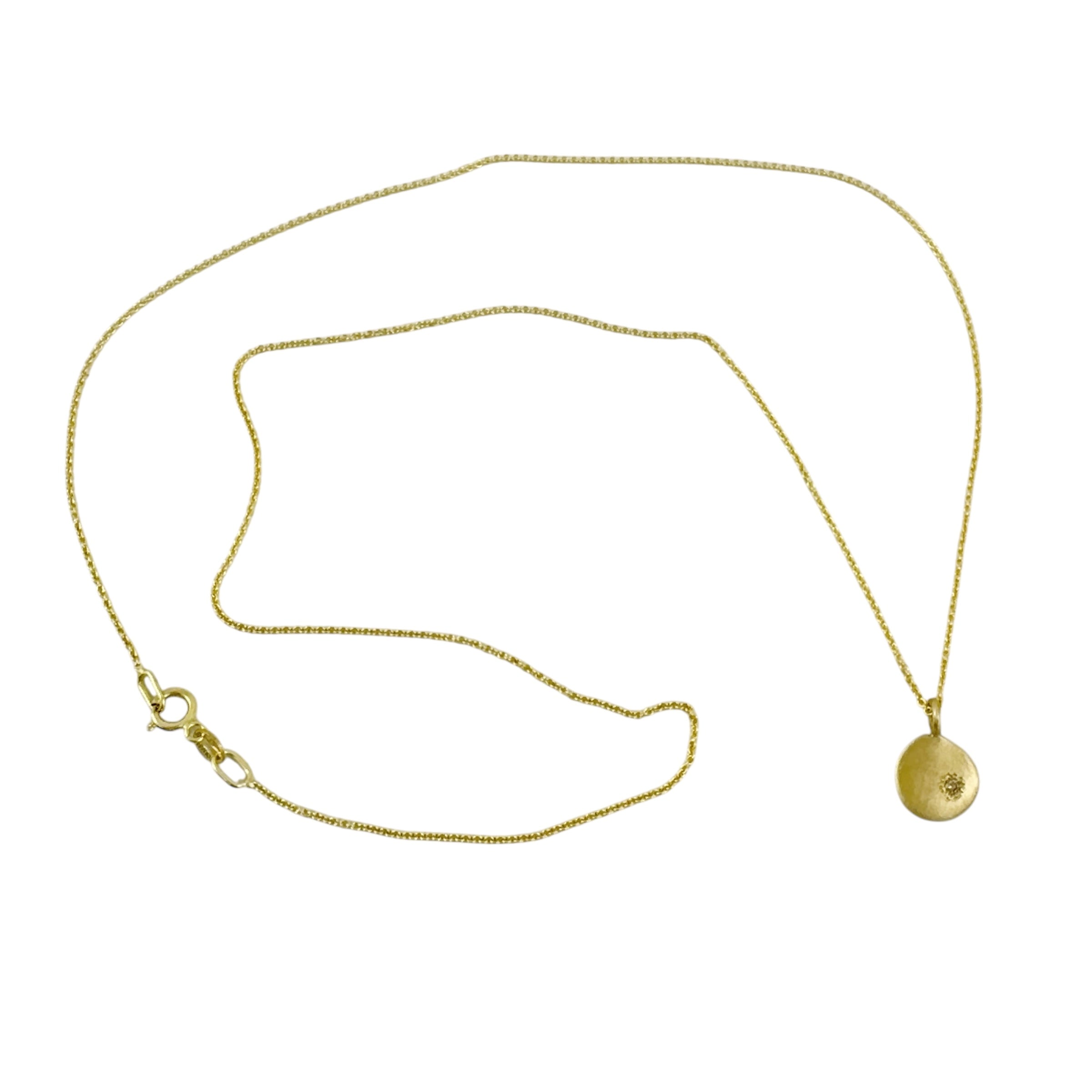 Neru Mini Disc Necklace - Kaoru Rogers