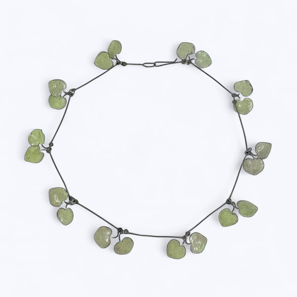 Happa String of Hearts Necklace - Kaoru Rogers
