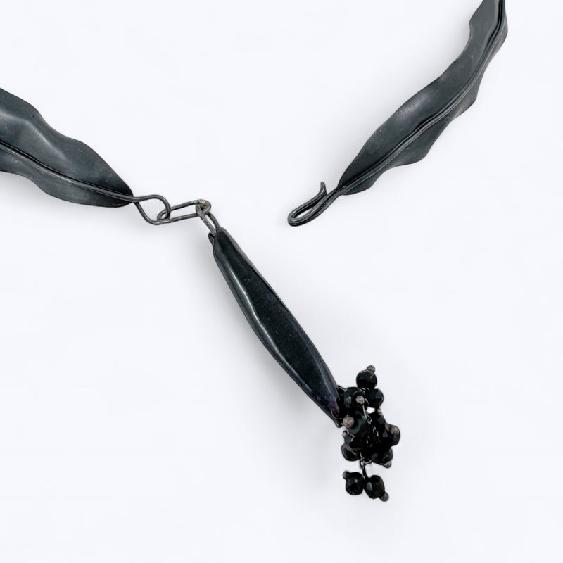 Happa Blue Gum Leaf Neckpiece - Kaoru Rogers