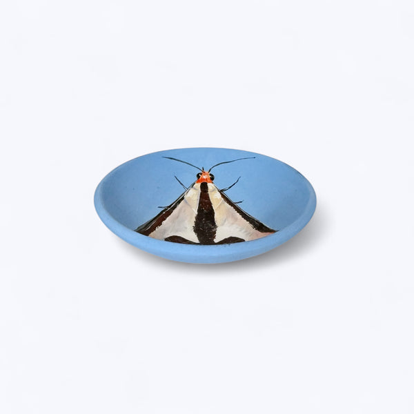 Moth Dish with Blue - Niharika Hukku