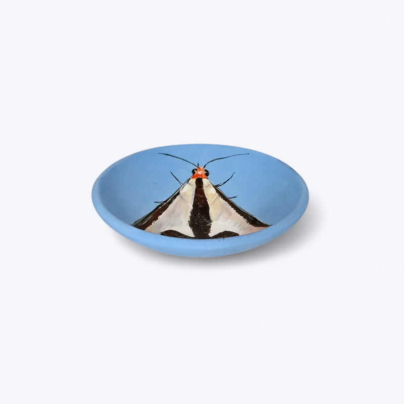 Moth Dish with Blue - Niharika Hukku