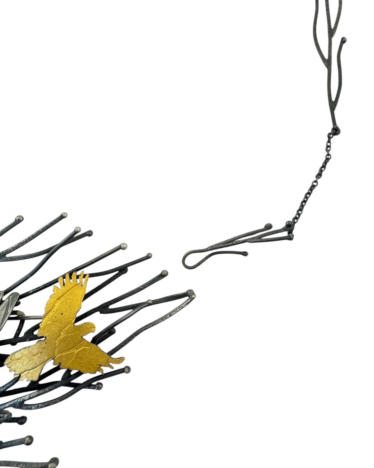 Traces Necklace/Brooch by Robin Wells