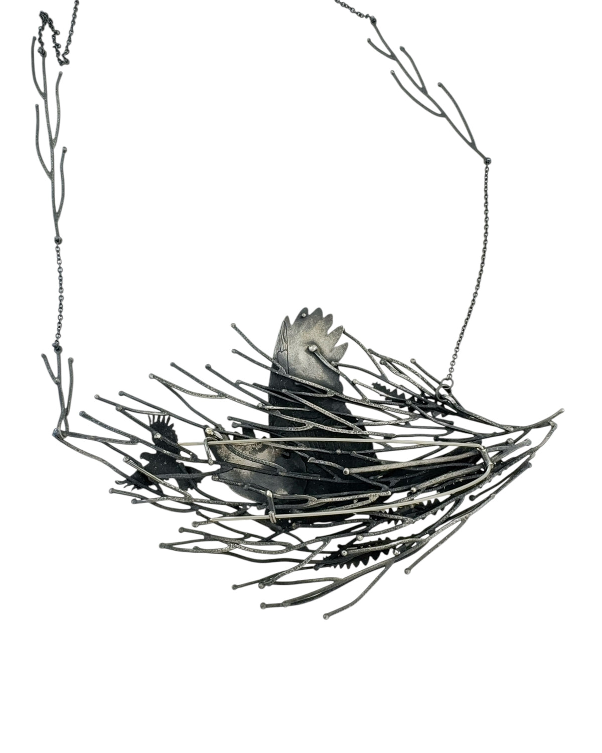 Traces Necklace/Brooch by Robin Wells