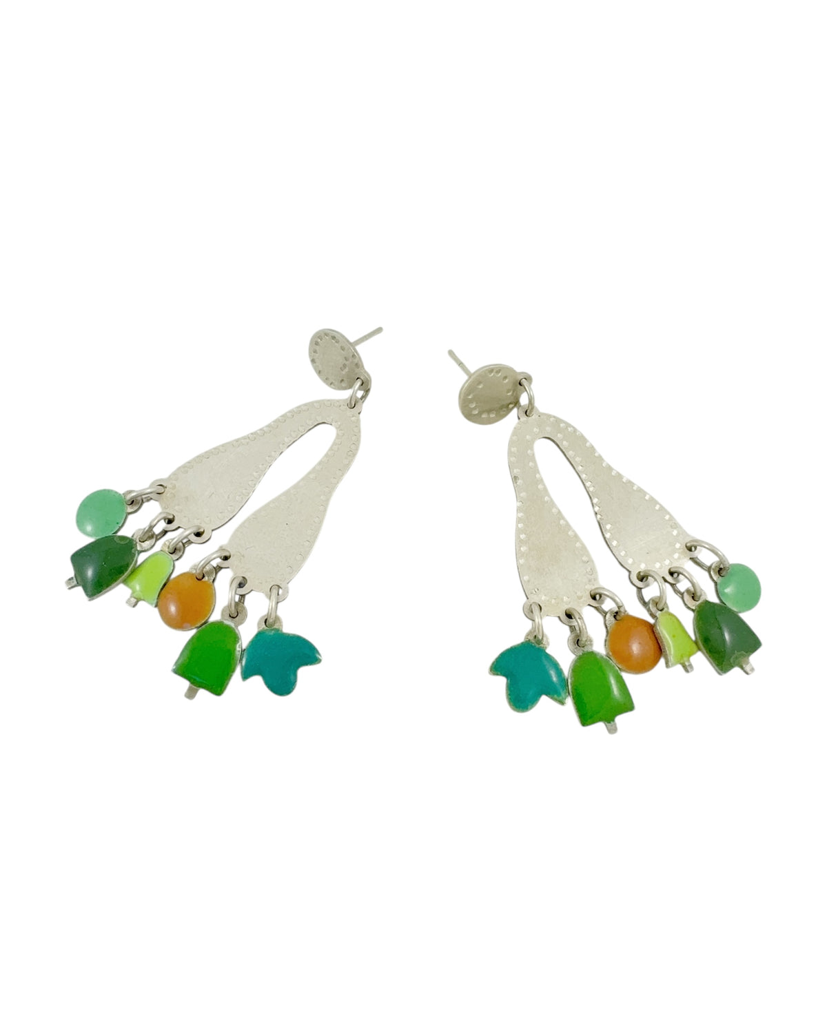 The First Kiss of Spring Earrings by Romy Mittelman