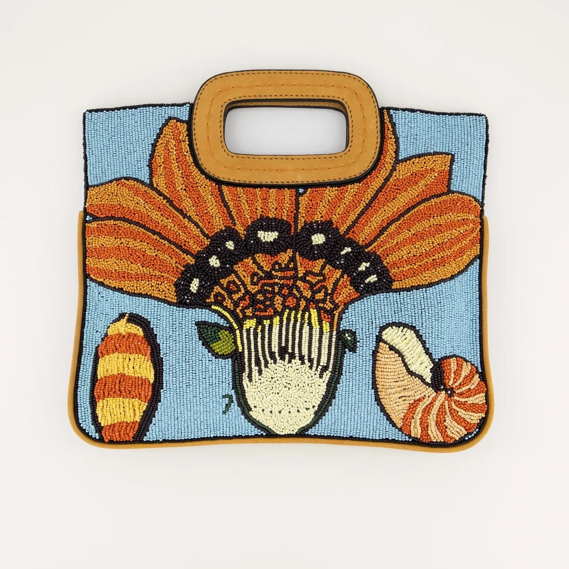 Beaded Clutch in Flower - Nancybird