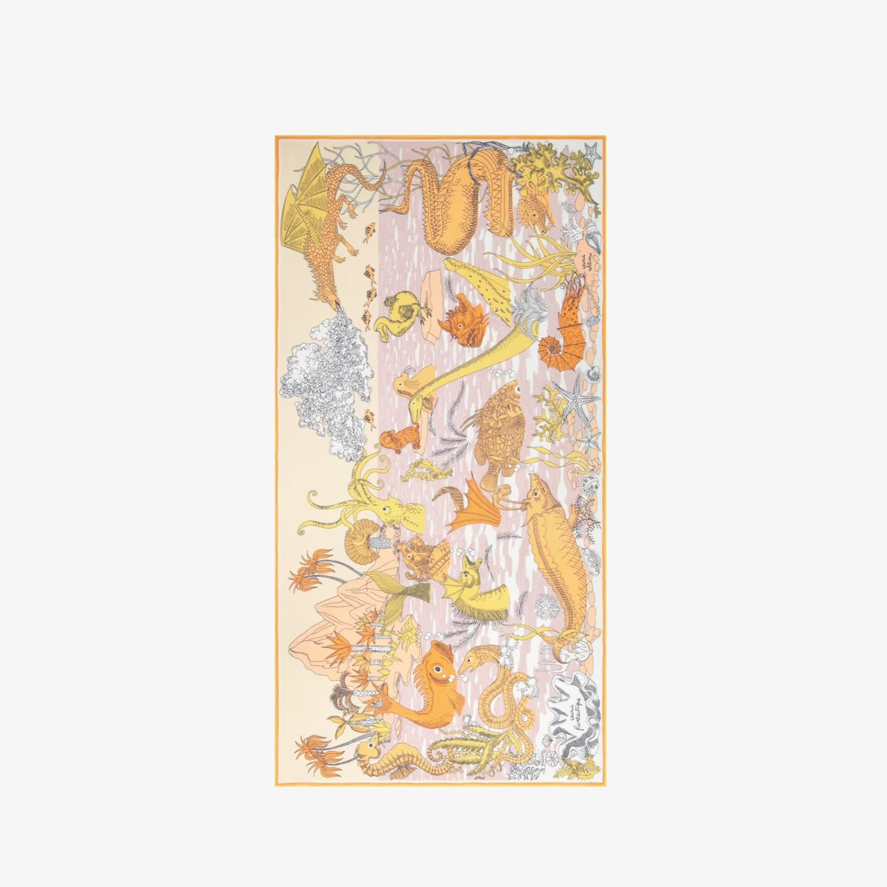 Fantastique Scarf in Powder - Inoui Editions