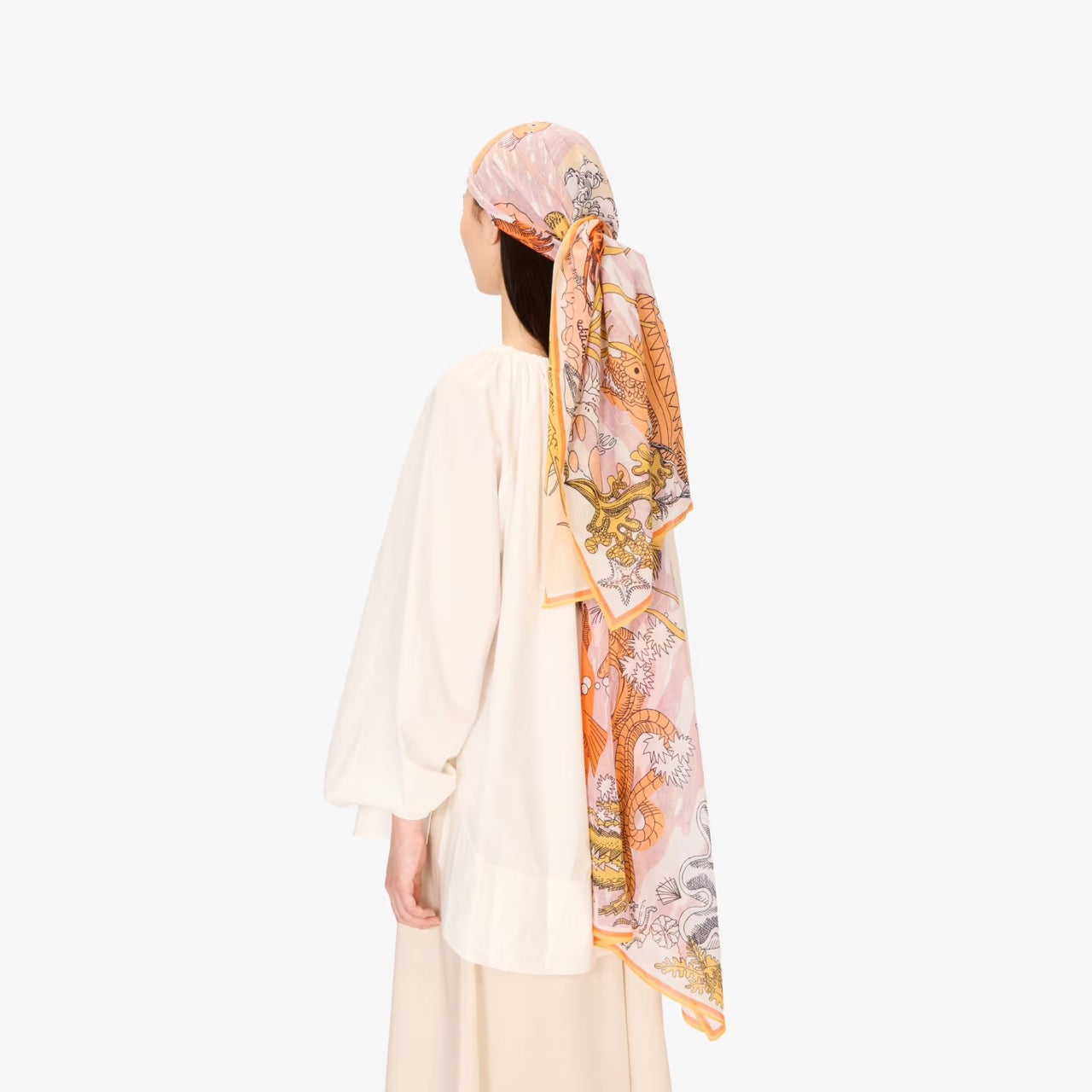 Fantastique Scarf in Powder - Inoui Editions