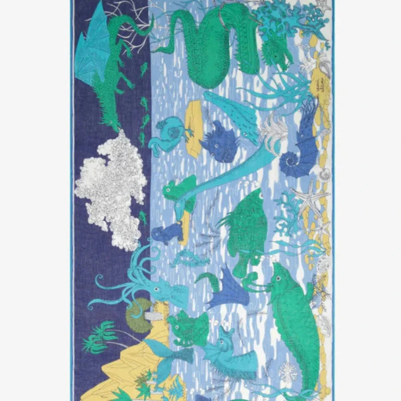Fantastique Scarf in Emerald - Inoui Editions