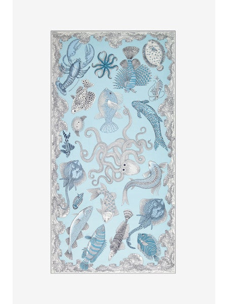 Poseidon Scarf in Turquoise - Inoui Editions