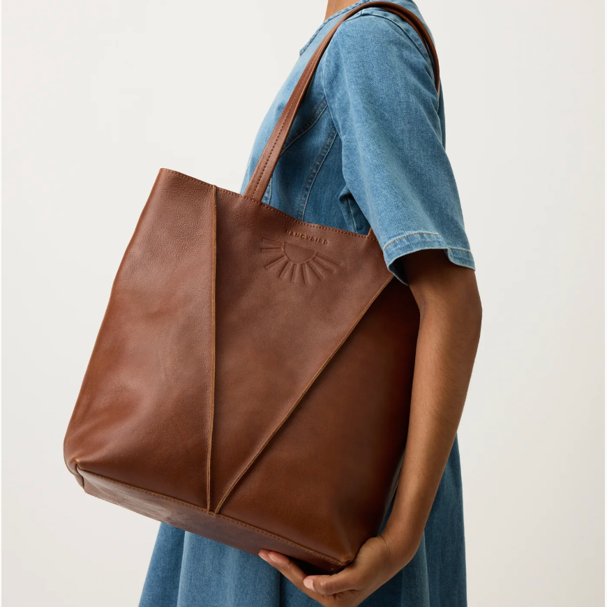 Tri Tote in Tobacco - Nancybird