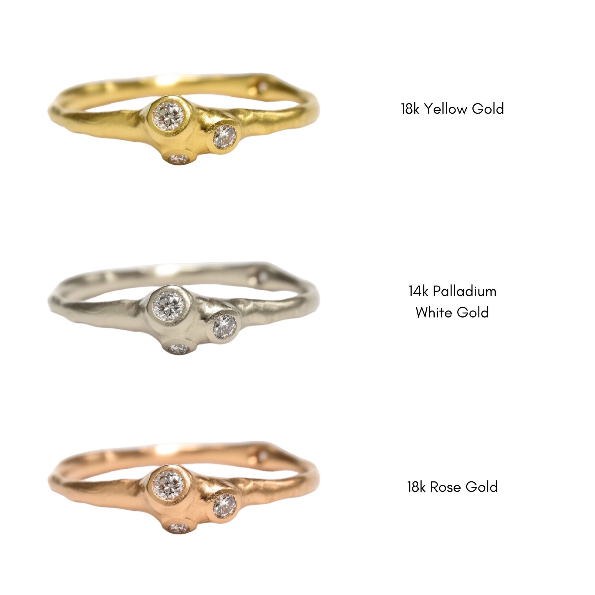 Petite Centre Custer Barnacle Ring - Johnny Ninos