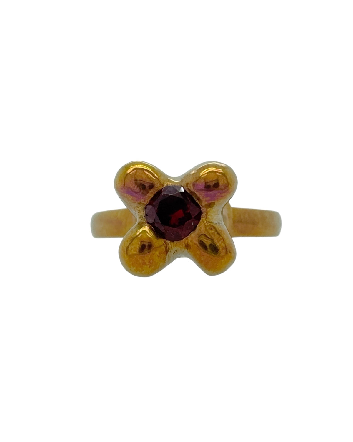 Awaking Blossom Ruby Ring by Viktor Kalinowski