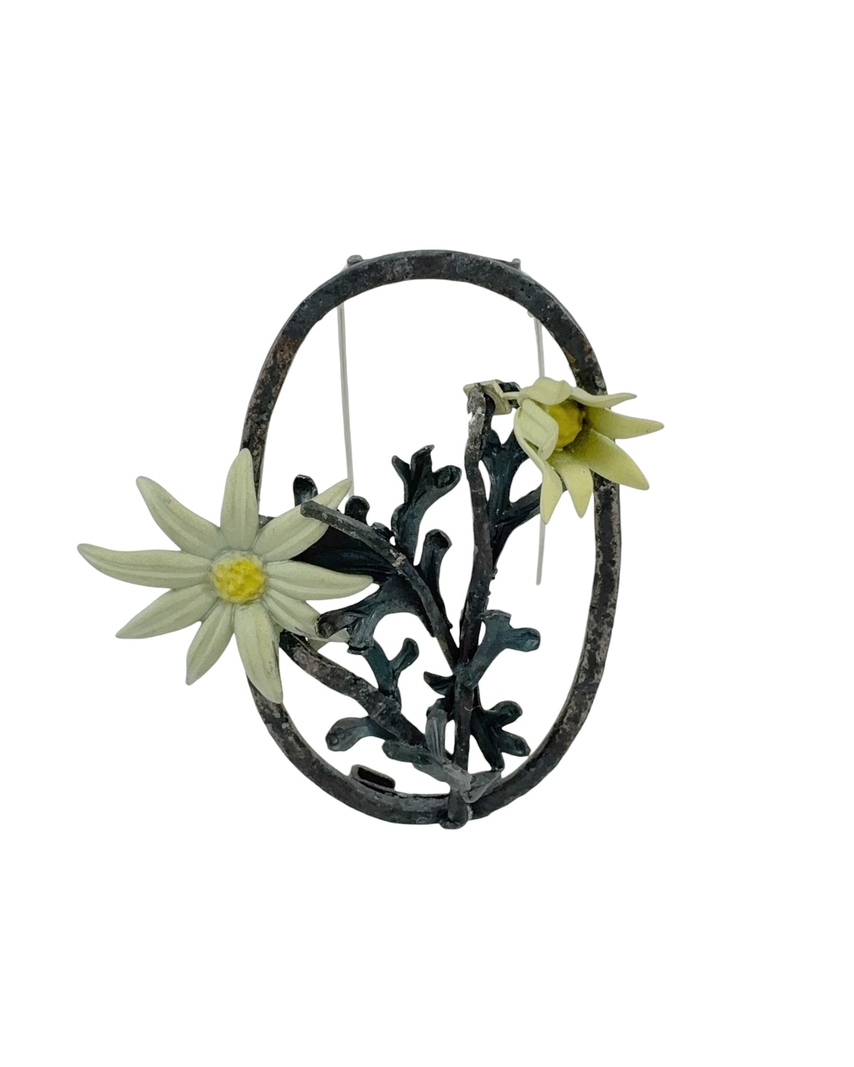 Emberbloom Flannel Brooch by Xinze Yu