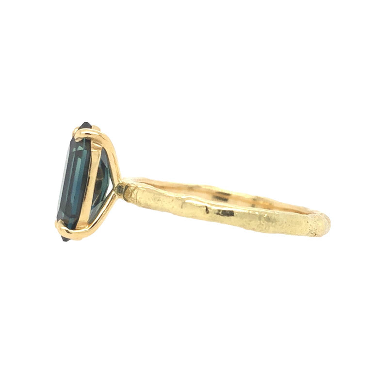 Rina Ring with Australian Sapphire & 18ct Yellow Gold - Aislinn Neave
