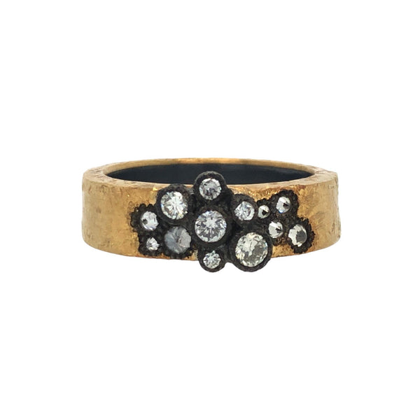 Rustic Diamond Ring - Tap by Todd Pownell