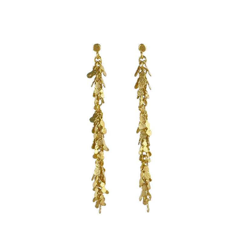 Melt and Fuse Long Pollen Earrings - Virginia Sprague