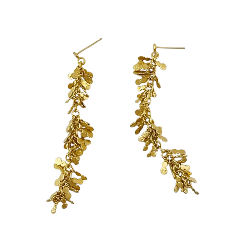 Melt and Fuse Long Pollen Earrings - Virginia Sprague