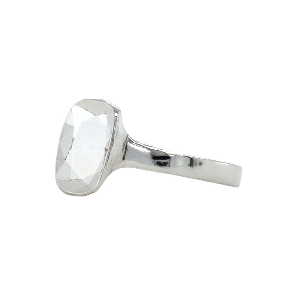 Deco Square Inverse Facet Ring -  Louise Fischer