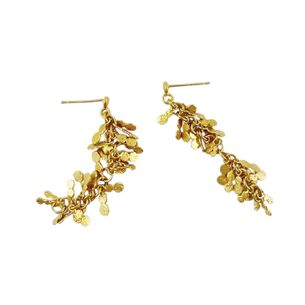 Melt and Fuse Med Pollen Earrings - Virginia Sprague