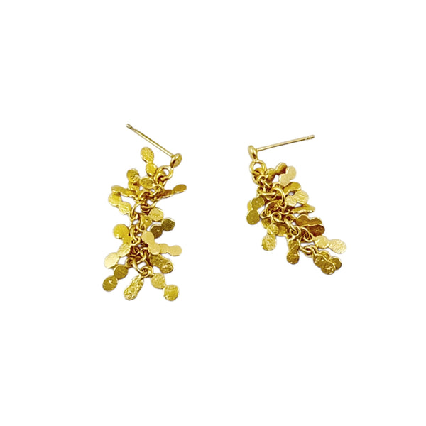 Melt and Fuse Small Pollen Earrings - Virginia Sprague