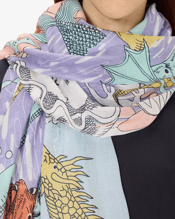 Fantastique Scarf in Pastel - Inoui Editions