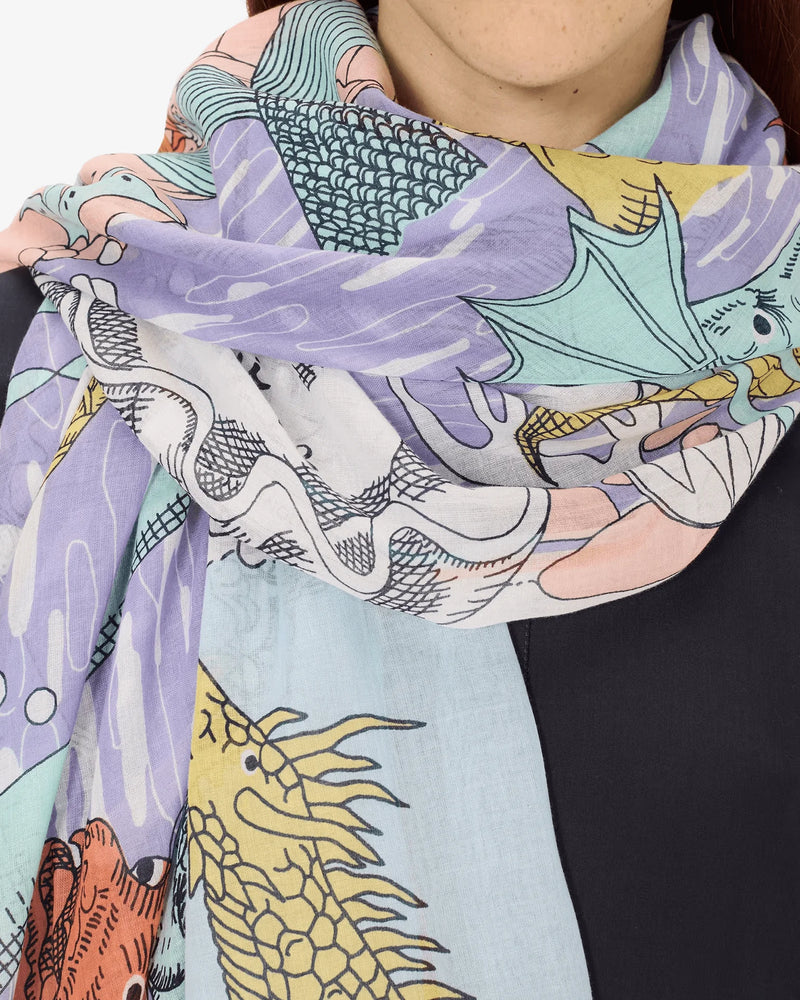 Fantastique Scarf in Pastel - Inoui Editions