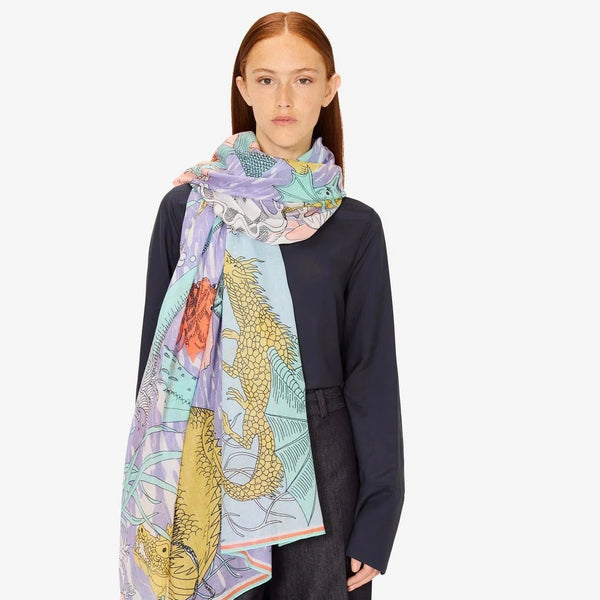 Fantastique Scarf in Pastel - Inoui Editions