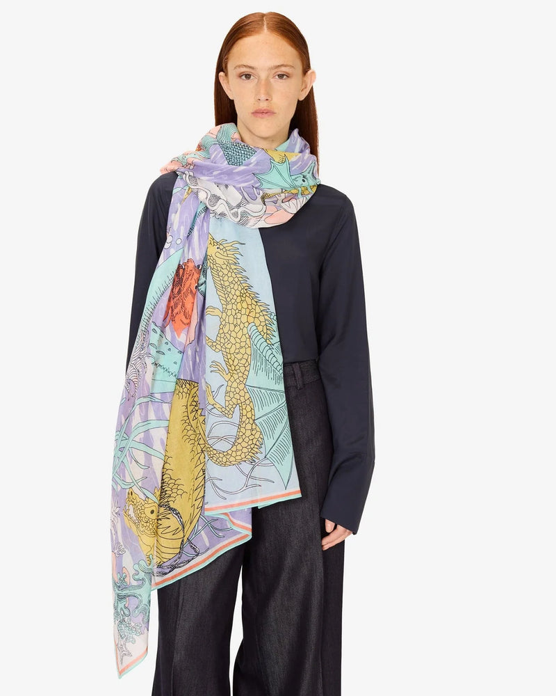Fantastique Scarf in Pastel - Inoui Editions