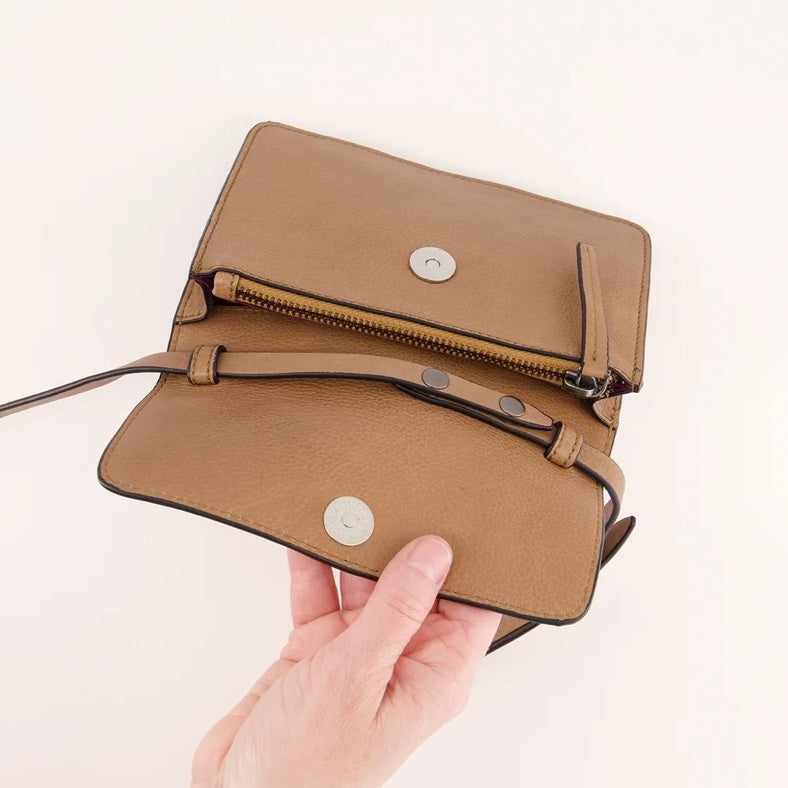 Mini Fold Bag in Stone - Nancybird