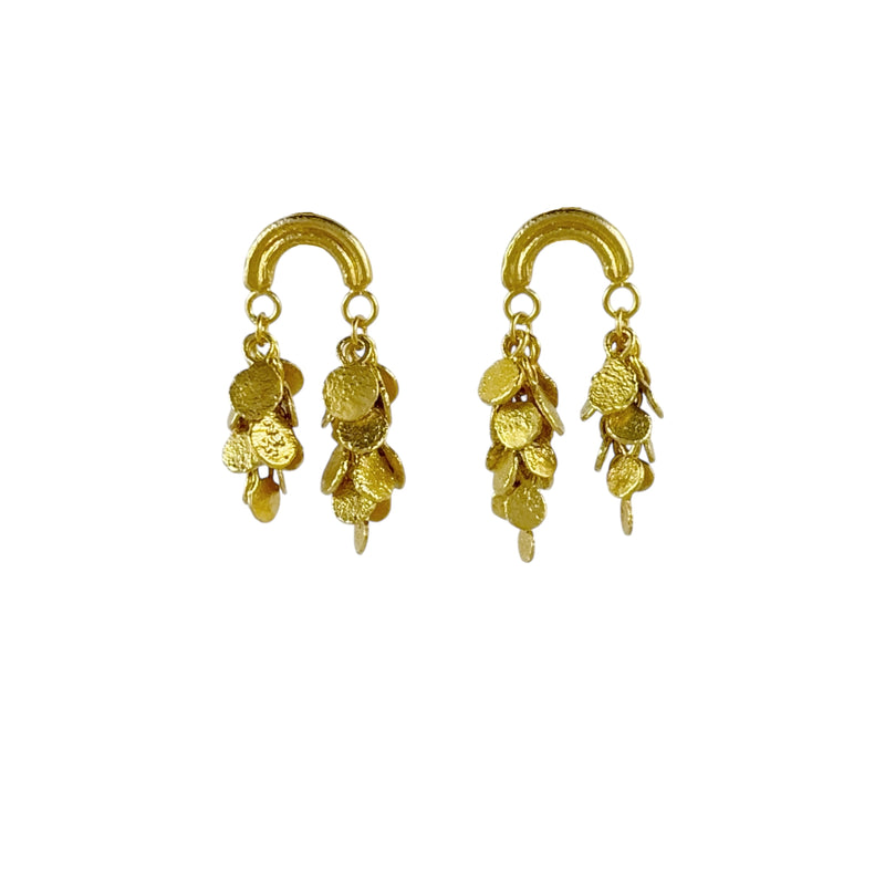 Sun Shower Gold Earrings - Virginia Sprague