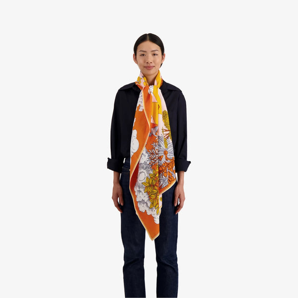 Magnus Summer Scarf in Nude - Inoui Editions