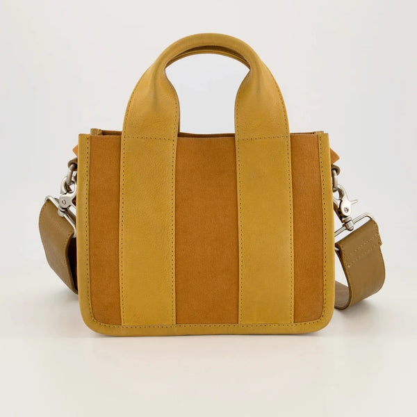 Handle Tote in Tan - Nancybird