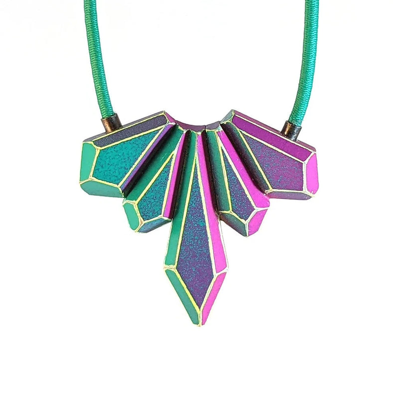Spikey Choker Necklace - Eva Burton