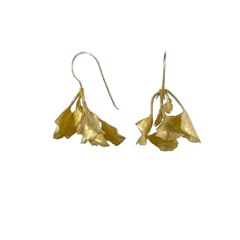 Saltbush Gold Plated Earrings - Anja Jagsch
