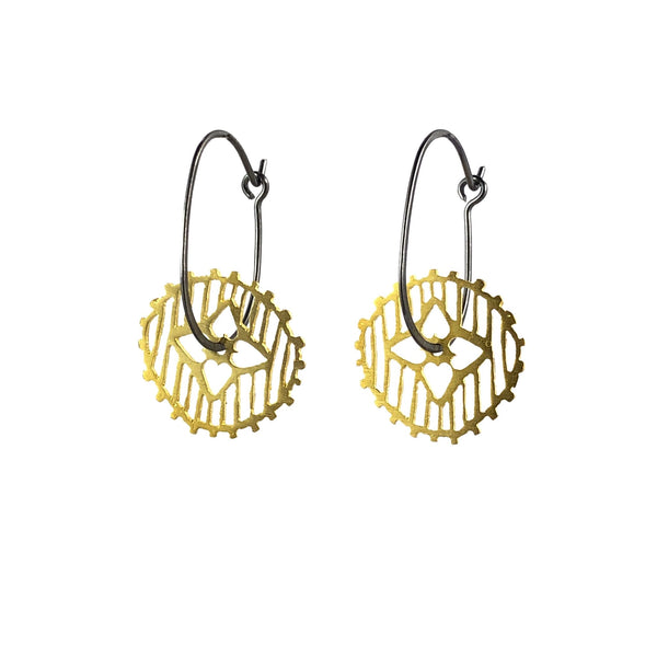 Hatty Earrings Gold Plated - Joanna Cave
