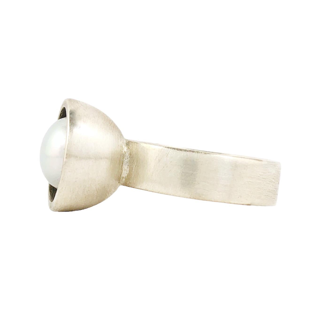 Pearl Dome Ring - Ari Athans