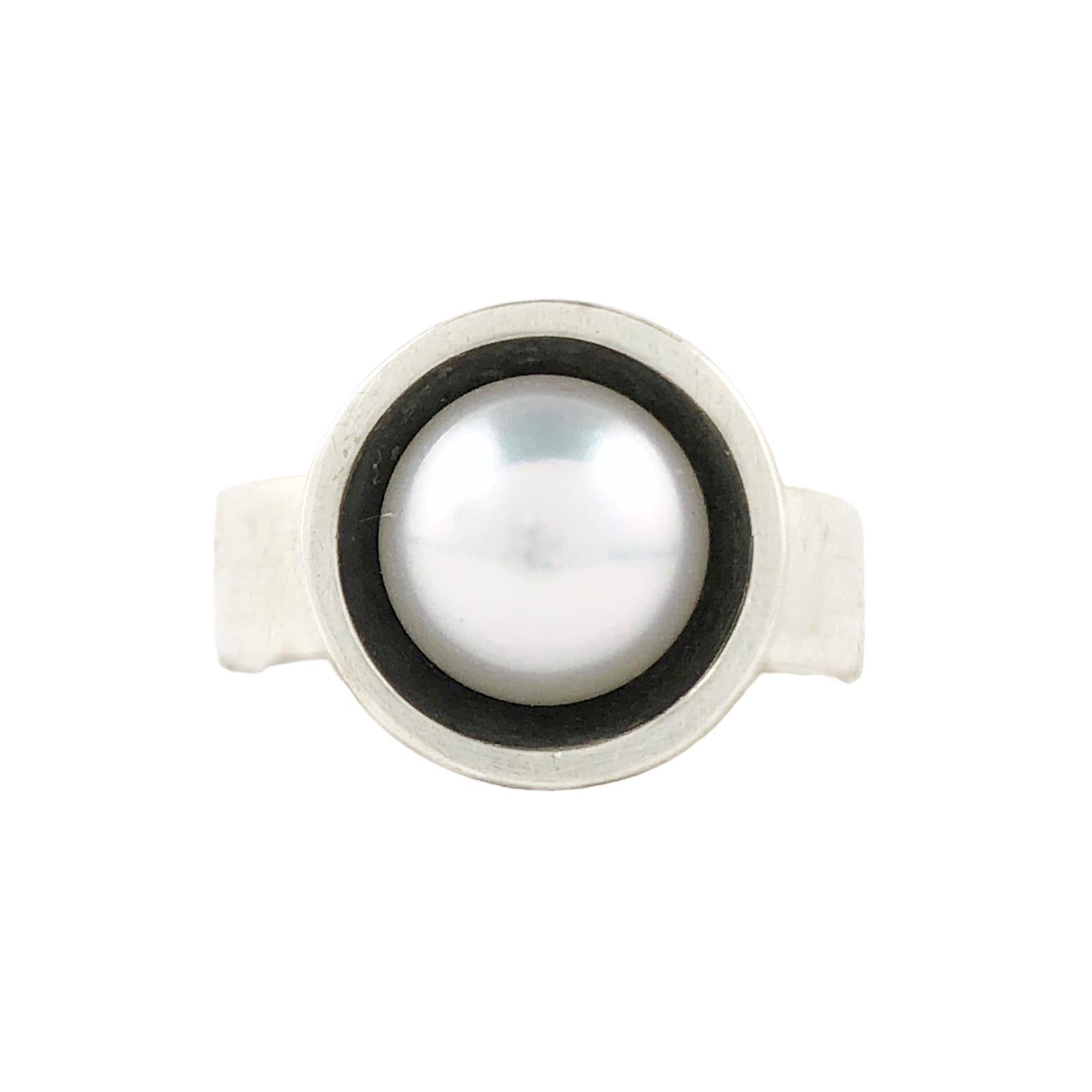 Pearl Dome Ring - Ari Athans