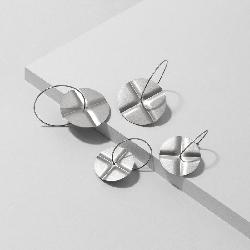 Four Fold Large Earrings - Alison Jackson