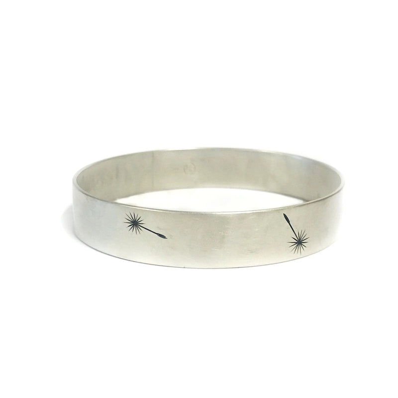 Dandelion Bangle 12mm - Ash Hilton