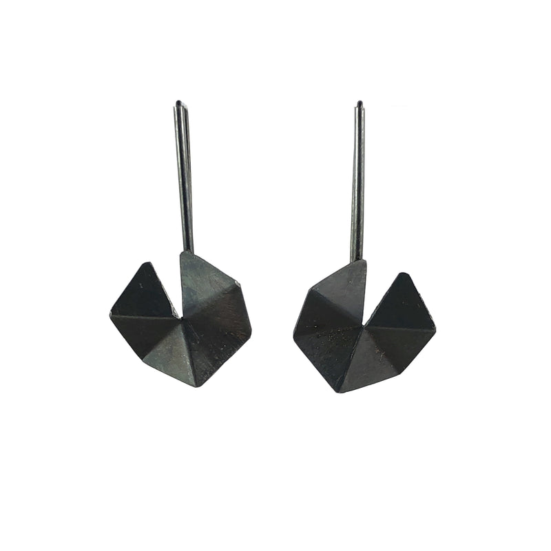 Hexagon Hook earrings - Ananda Ungphakorn