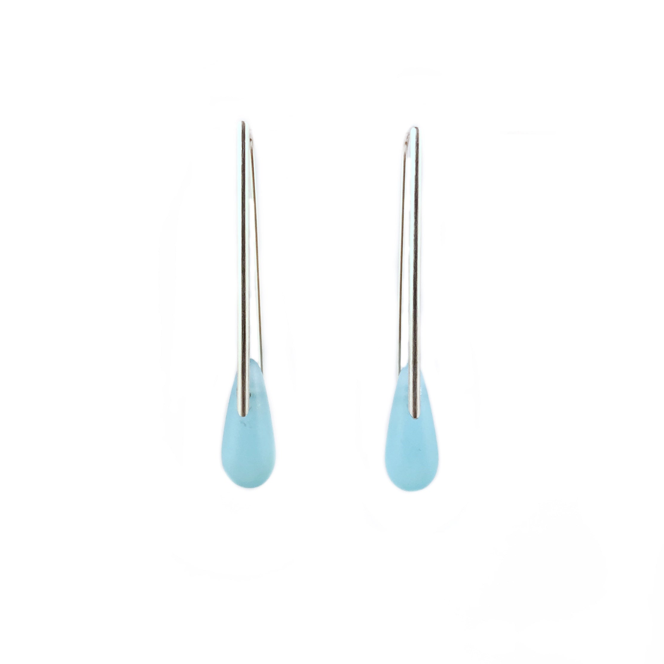 Mali Light Blue Earrings - Lisa Jose