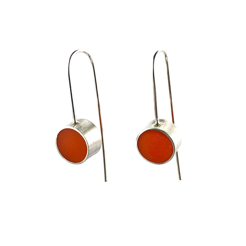 Jelly Drop Orange Earrings - Lisa Jose