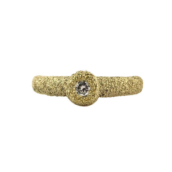 Unearthed Diamond Gold Ring  - Virginia Sprague
