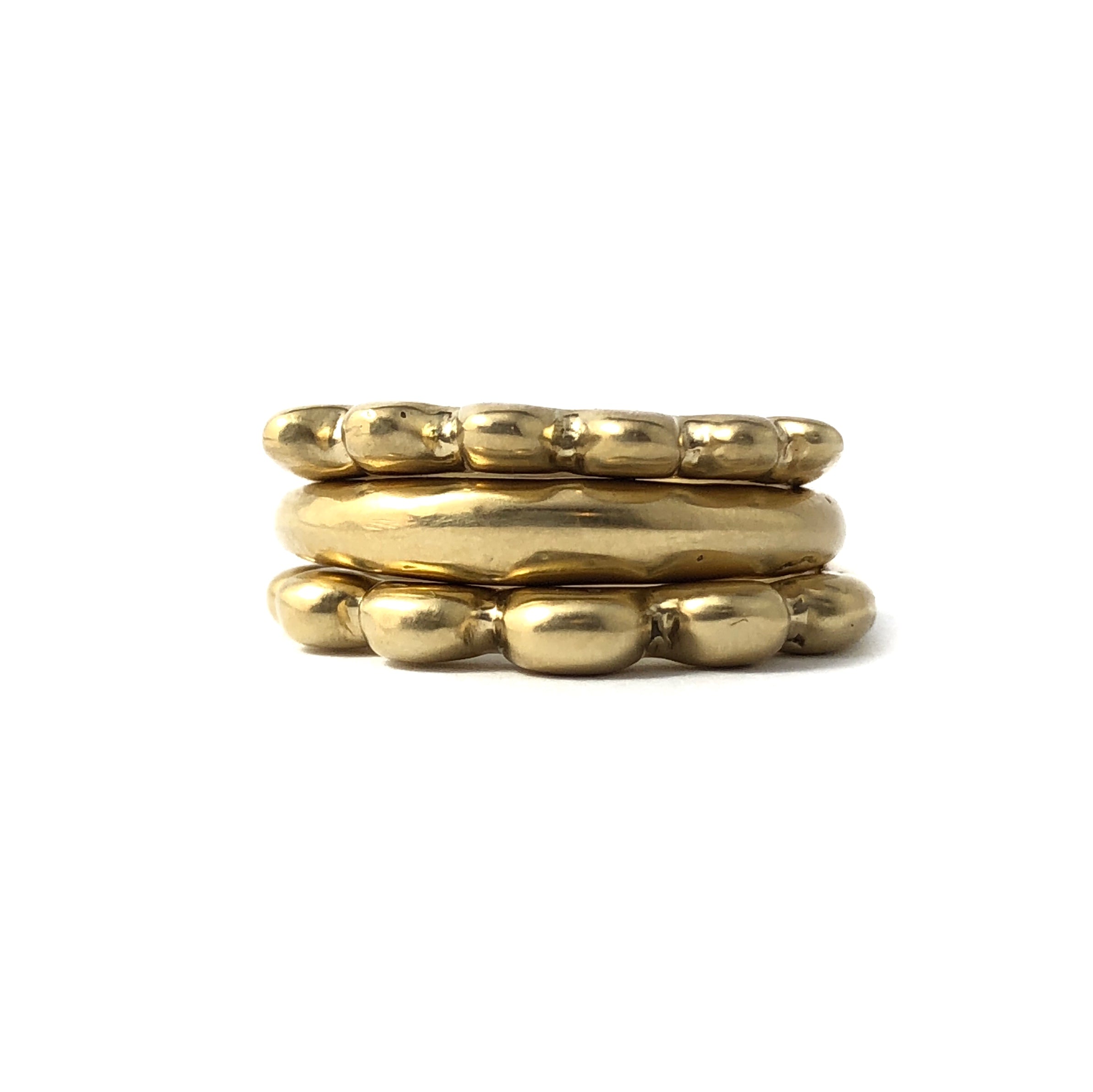 Gold Crown Stacking Ring  - Virginia Sprague