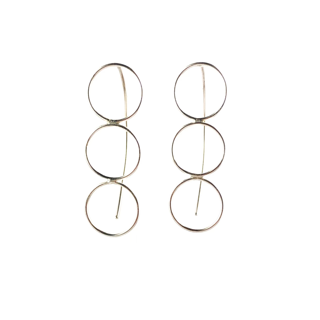 Silver Trio Earring - Xanthe Alys
